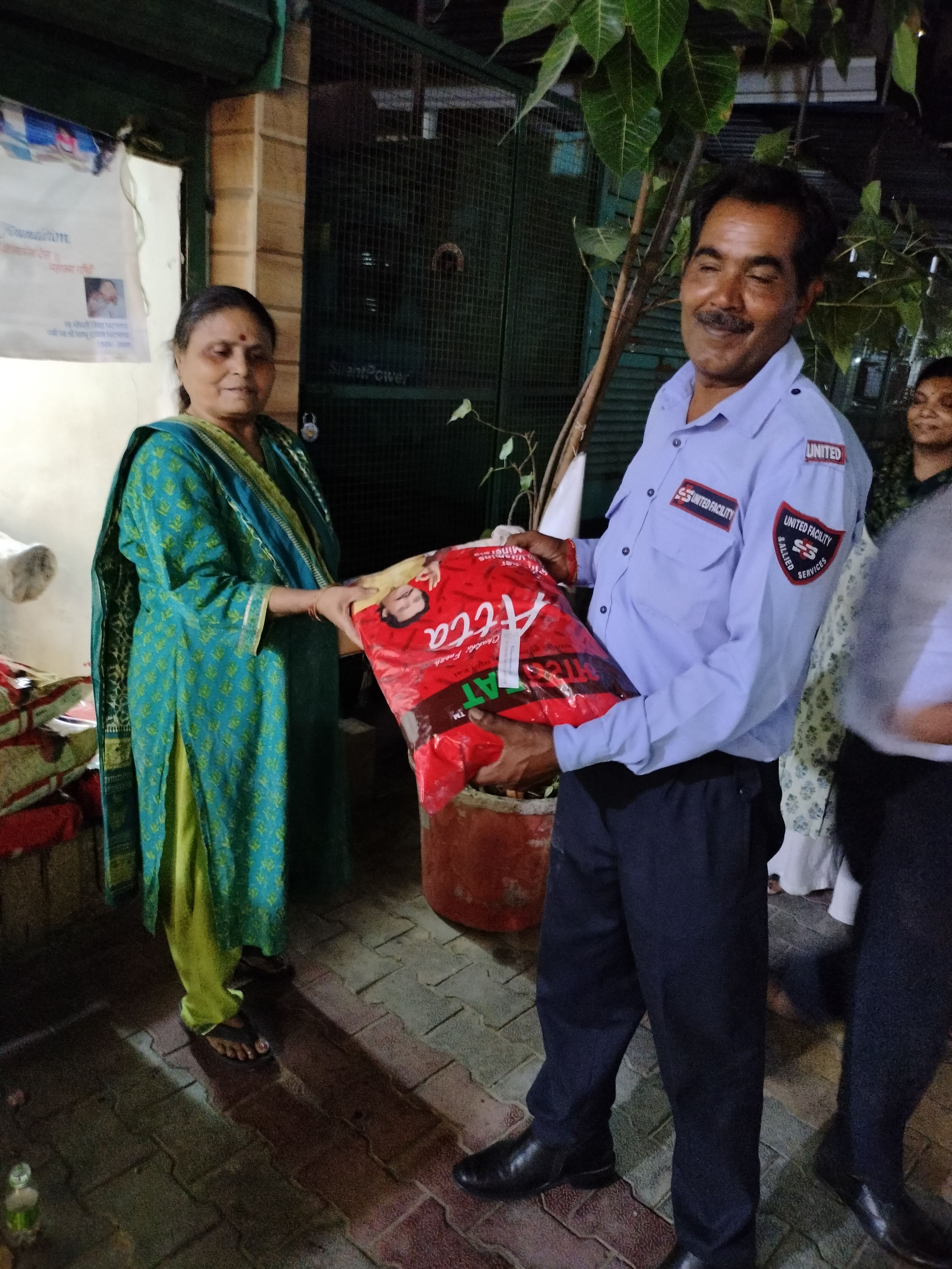 Atta Distribution on Janmashtami