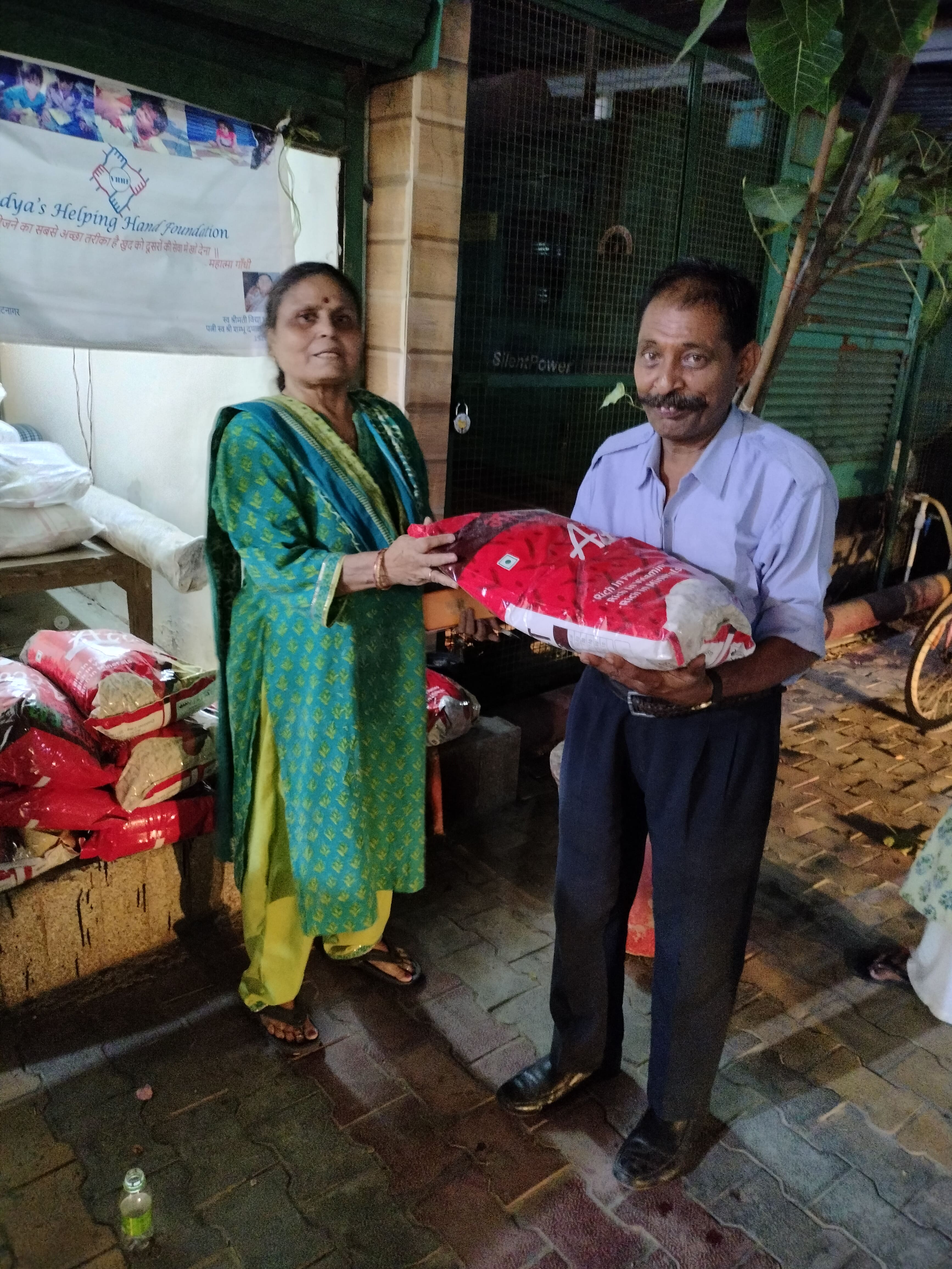 Atta Distribution on Janmashtami
