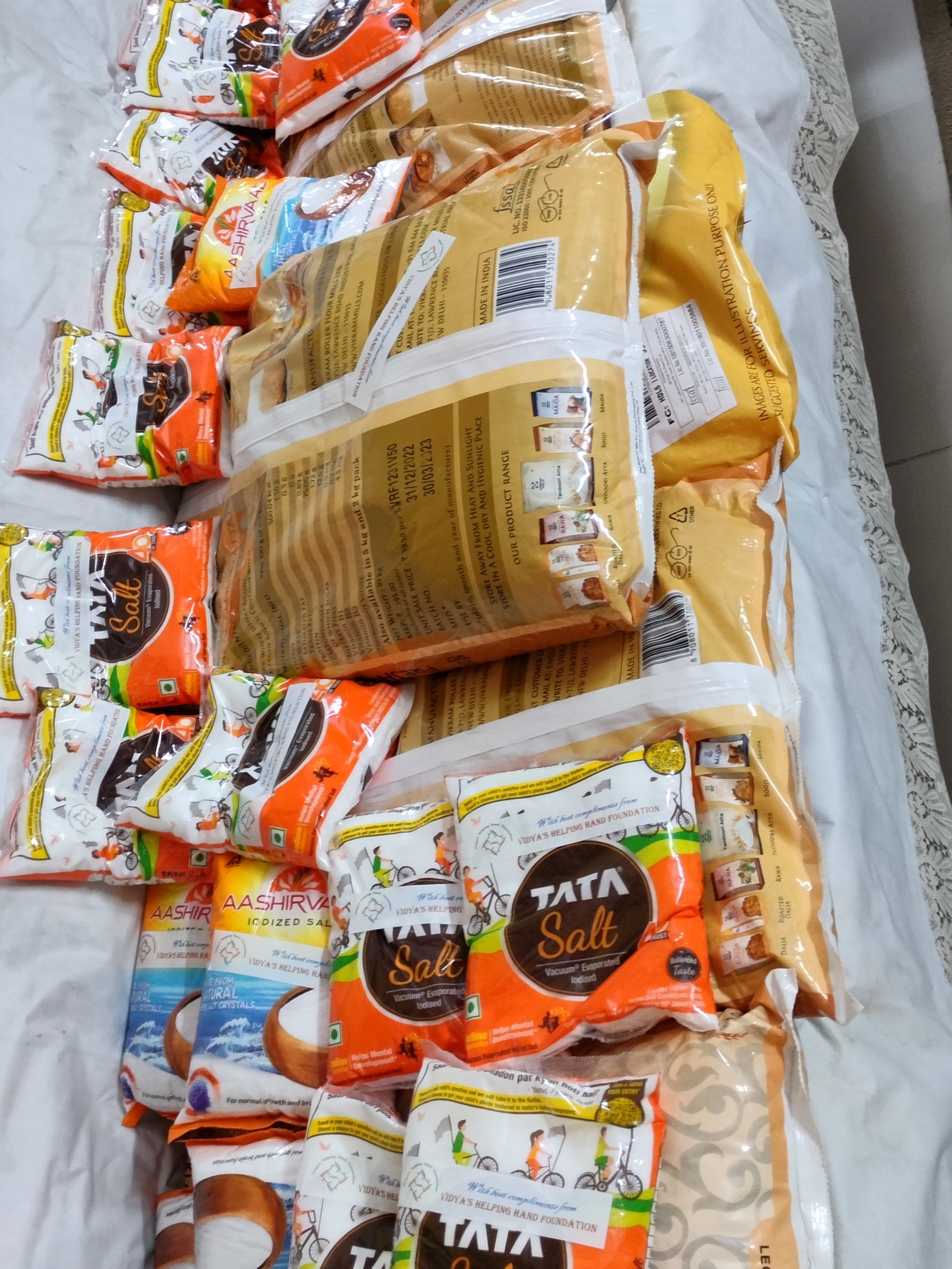 Food Packet Distribution on Sankranti (2023)