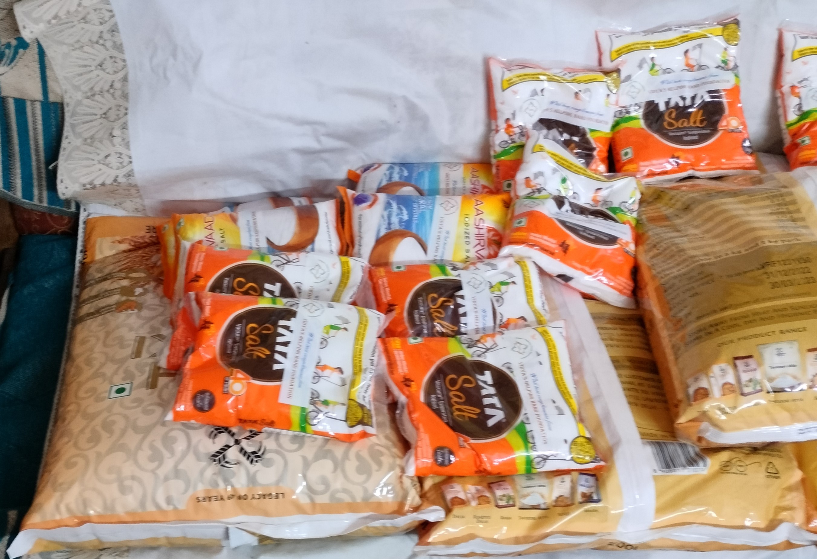 Food Packet Distribution on Sankranti (2023)